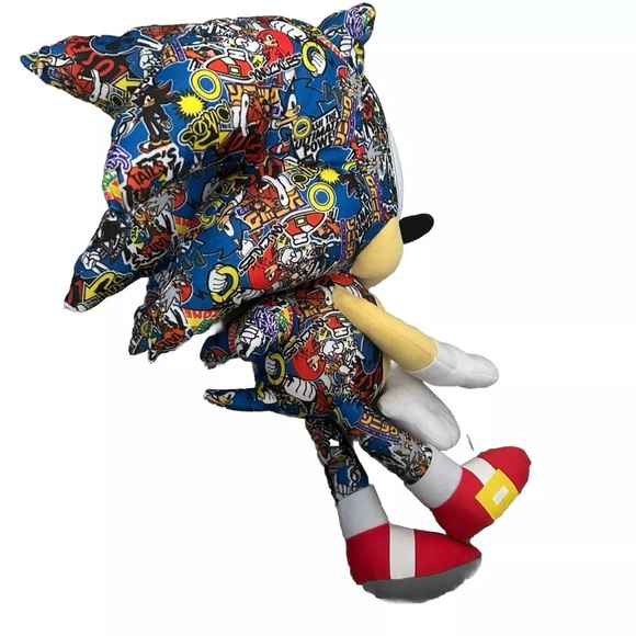 Large Sonic The Hedgehog Plush - Picture 2 of 3
